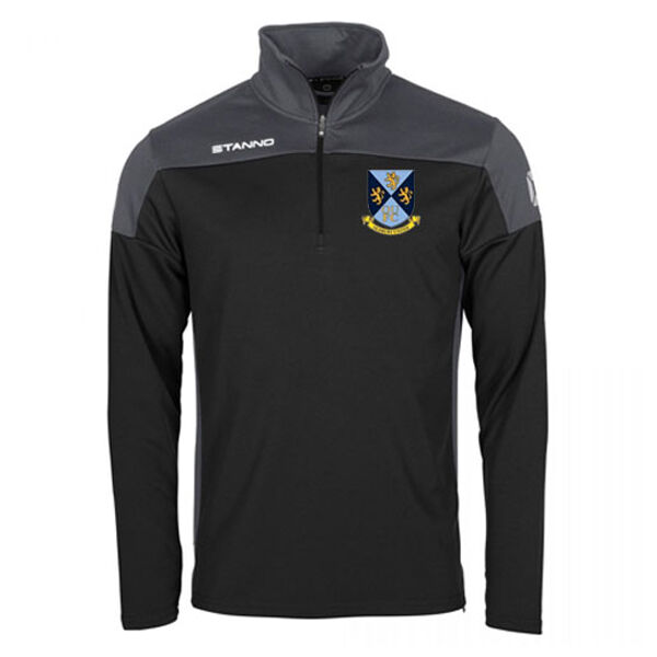 Oldbury United Pride 1/4 Zip Top Black/Grey Thumbnail